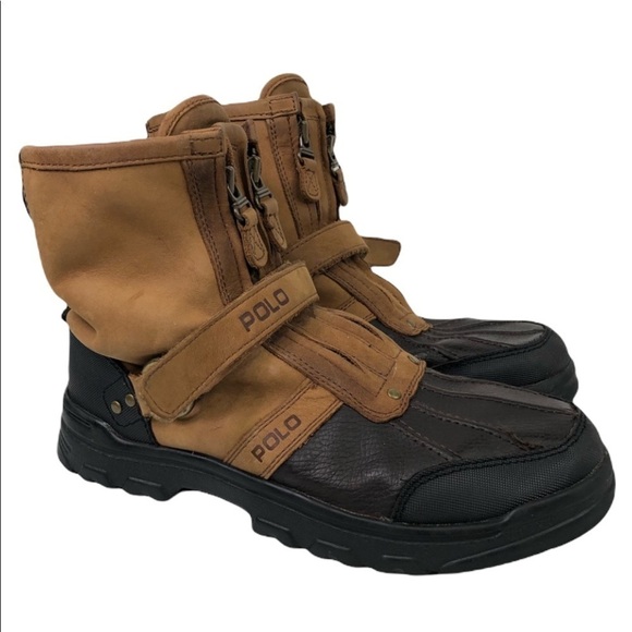 Polo Boys Conquest HI Zip Strap Boots - Picture 1 of 11